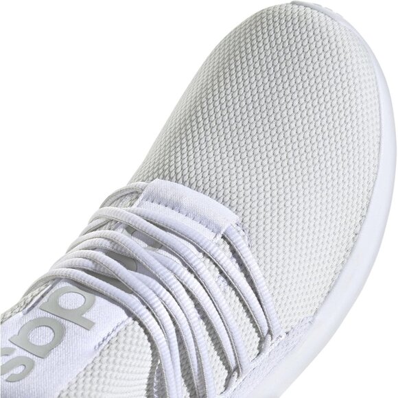 ⚡Adidas Mens White/Grey/White Imported Rubber Lite Racer Pull-On Shoes - Picture 7 of 8